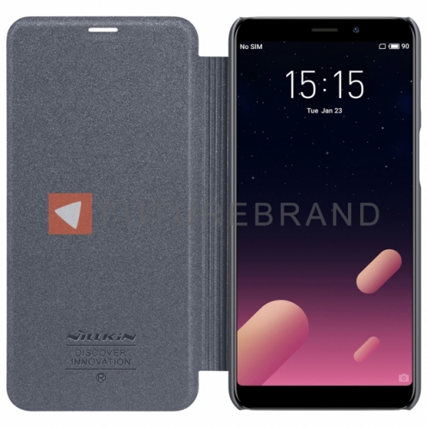 ЧЕХОЛ КНИЖКА NILLKIN LEATHER CASE ДЛЯ MEIZU M6S