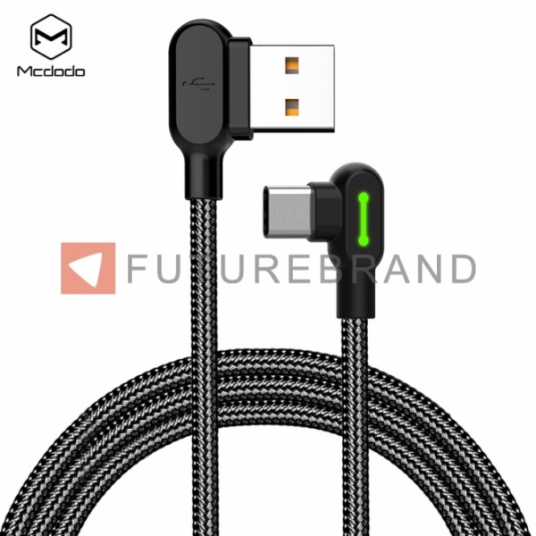 КАБЕЛЬ MCDODO TYPE-C С LED ИНДИКАЦИЕЙ, 1.8М