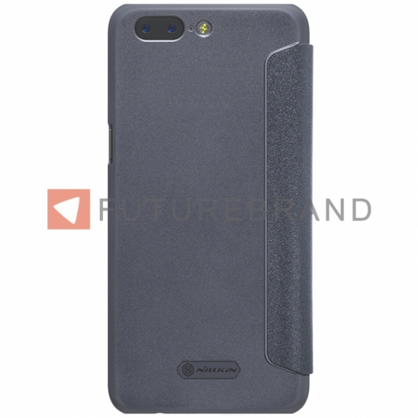ЧЕХОЛ КНИЖКА NILLKIN SPARKLE LEATHER CASE ДЛЯ ONEPLUS 5